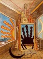 interior metafísico con sol que muere 1971 Giorgio de Chirico Surrealismo metafísico
